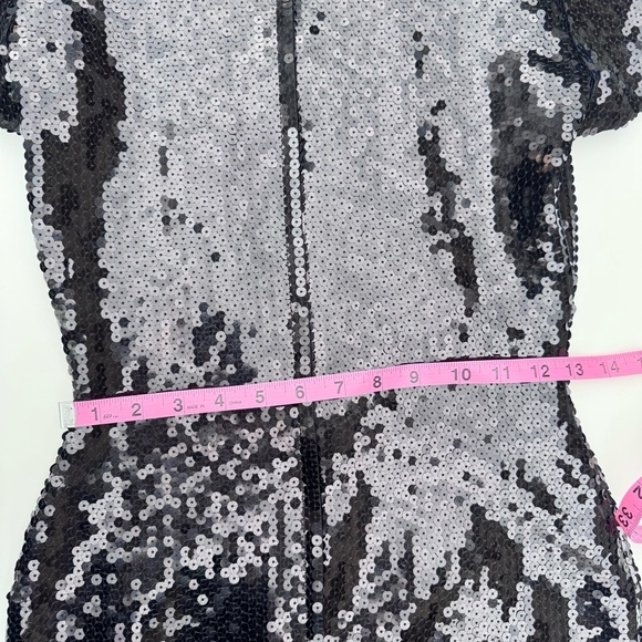 Vintage Ann Taylor Sequin Sheath Dress Made in Korea – Size 2 Holiday Glam - Picture 6 of 11